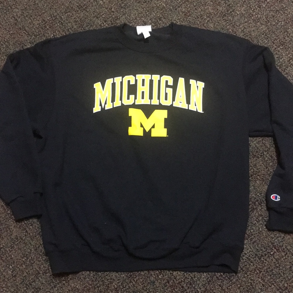 CHAMPION BRAND MICHIGAN SWEATSHIRT XXL
